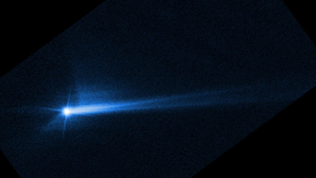 NASA’s DART mission lofted a swarm of boulders into space Many of the newly liberated rocks will eventually go into their own orbit around the sun