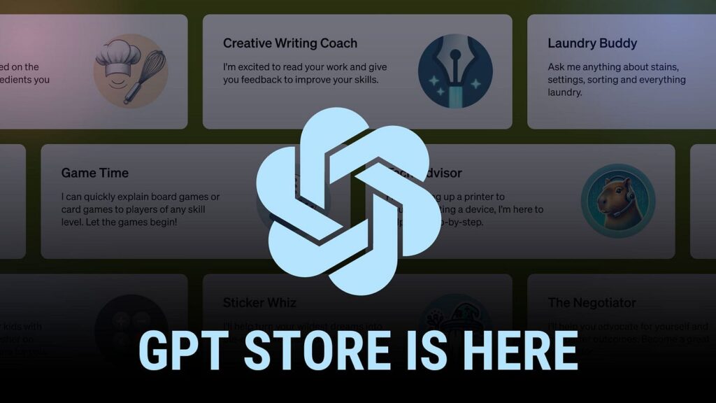 openai unveils gpt store