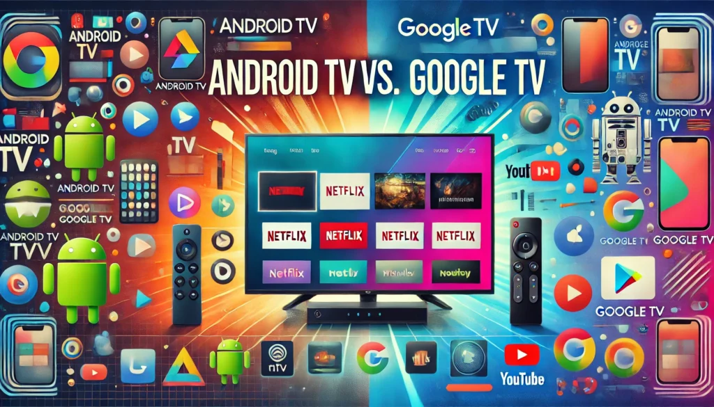 ANDROID TV AND GOOGLE TV