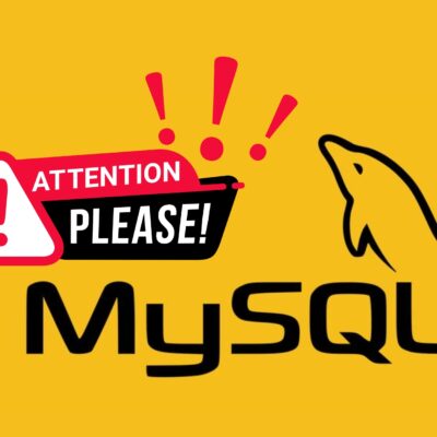 Do Not Upgrade to Any Version of MySQL After 8.0.37