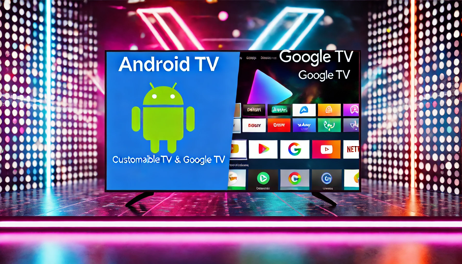 ANDROID TV AND GOOGLE TV