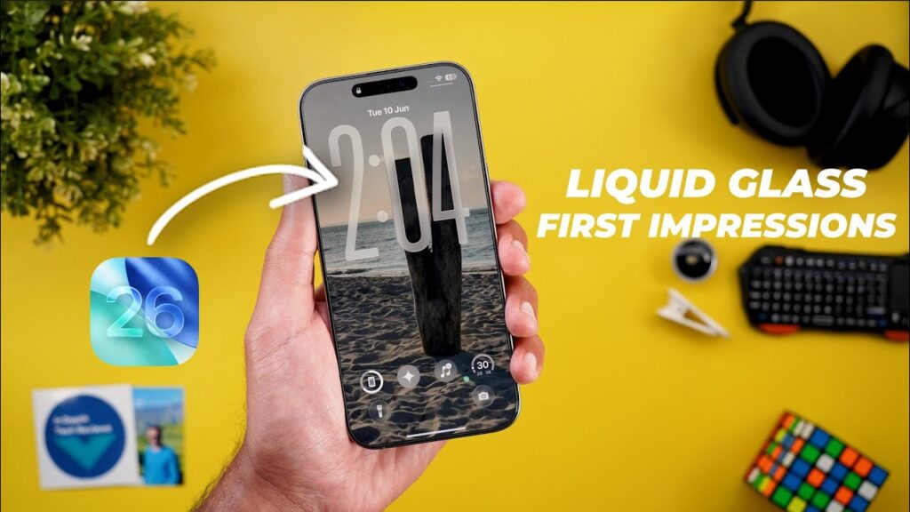iOS 26 Liquid Glass UI