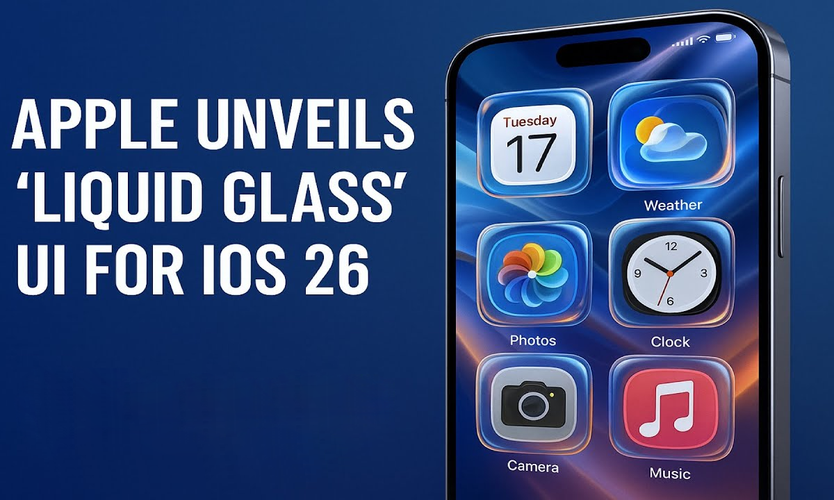 iOS 26 Liquid Glass UI